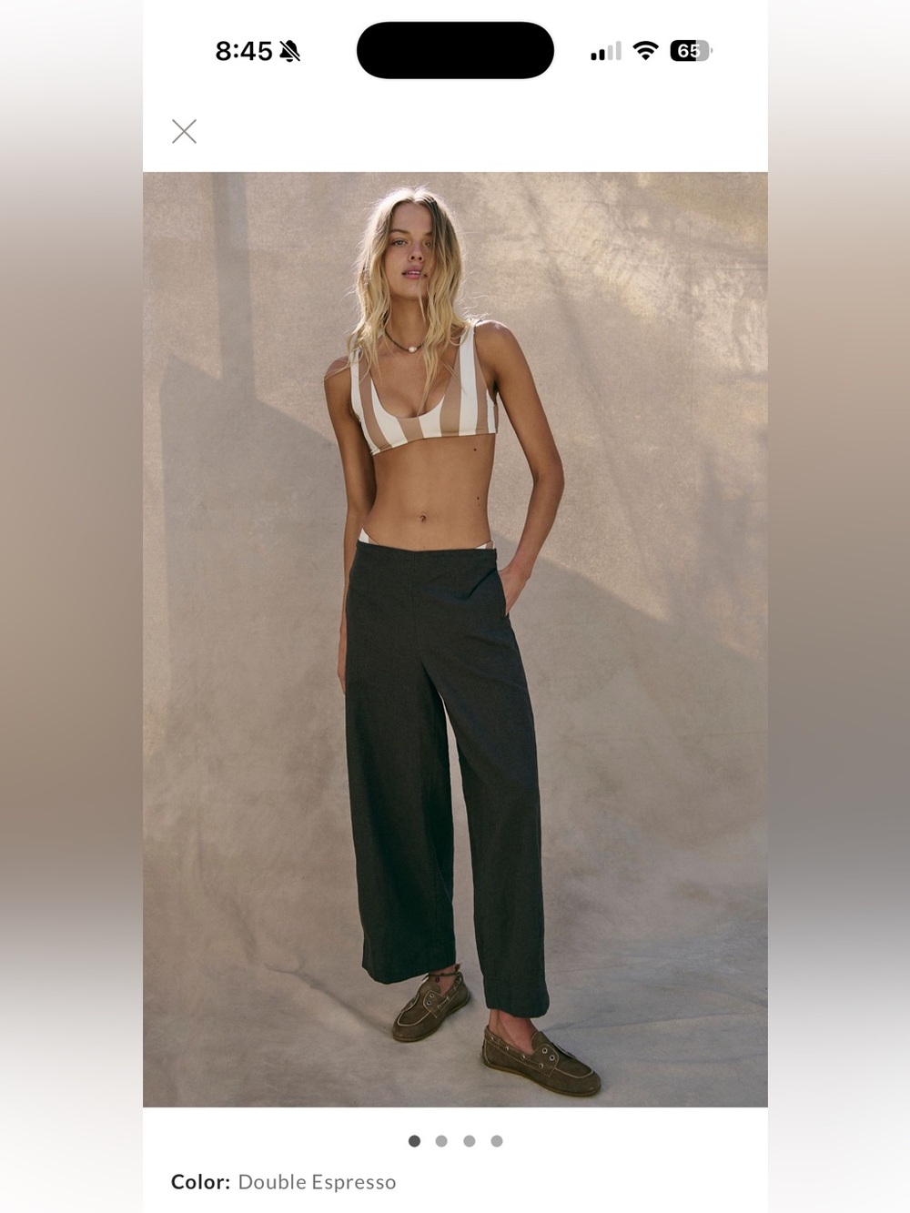Free People Demi Wide Leg Trouser
